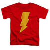 DC - Shazam Logo Distressed Toddler Short Sleeve