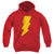 DC - Shazam Logo Distressed Youth Hooded Sweatshirt