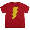 DC - Shazam Logo Youth Short Sleeve