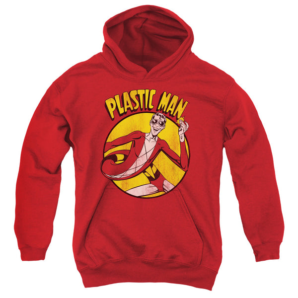 DC - Plastic Man Youth Hooded Sweatshirt