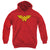 DC - Wonder Woman Logo Dist Youth Hooded Sweatshirt