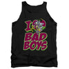 DC - I Heart Bad Boys Adult Tank Top
