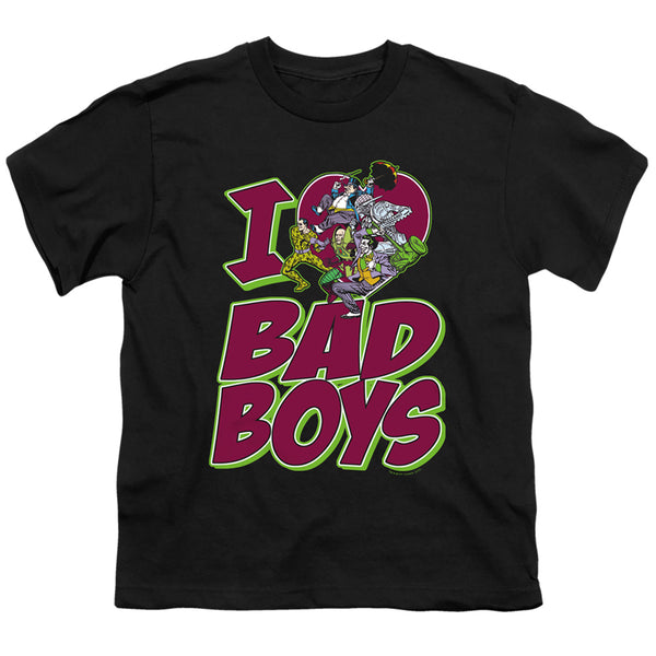 DC - I Heart Bad Boys Youth Short Sleeve