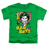 DC - I Heart Bad Boys 2 Toddler Short Sleeve