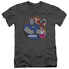 DC - Apokolips Represent Adult Slim Fit V Neck Cotton