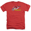 DC - Aqualad Adult Regular Fit Heather Short Sleeve