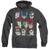 DC - Nine Blocks Of Justice Adult Heather Hoodie