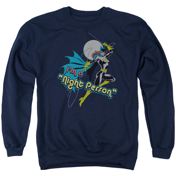 DC - Night Person Adult Crewneck Sweatshirt