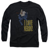 DC - I Love Nerds Adult Long Sleeve