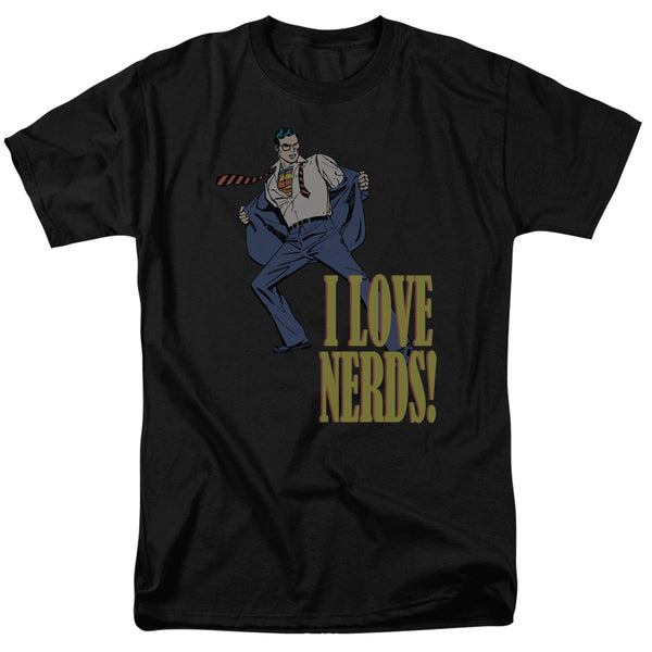 DC - I Love Nerds Adult Regular Fit Short Sleeve