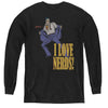DC - I Love Nerds L - S Youth