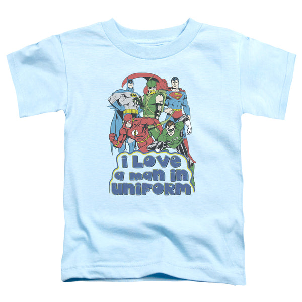 DC - I Love A Man In Uniform Toddler Short Sleeve