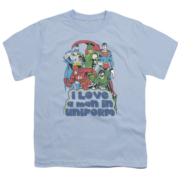 DC - I Love A Man In Uniform Youth Short Sleeve