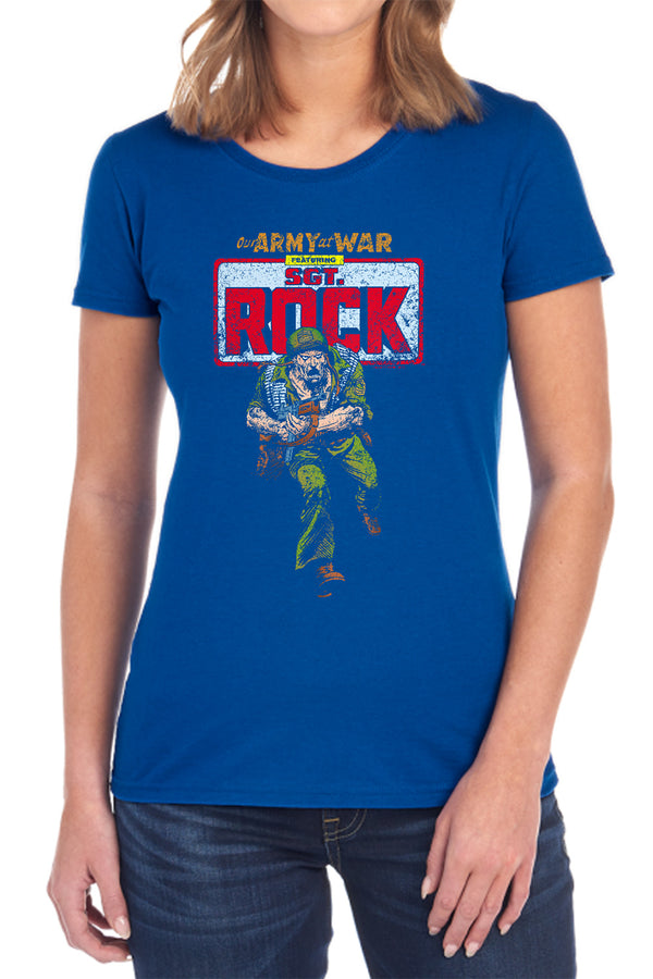 DC - Sgt Rock Women's Short Sleeve