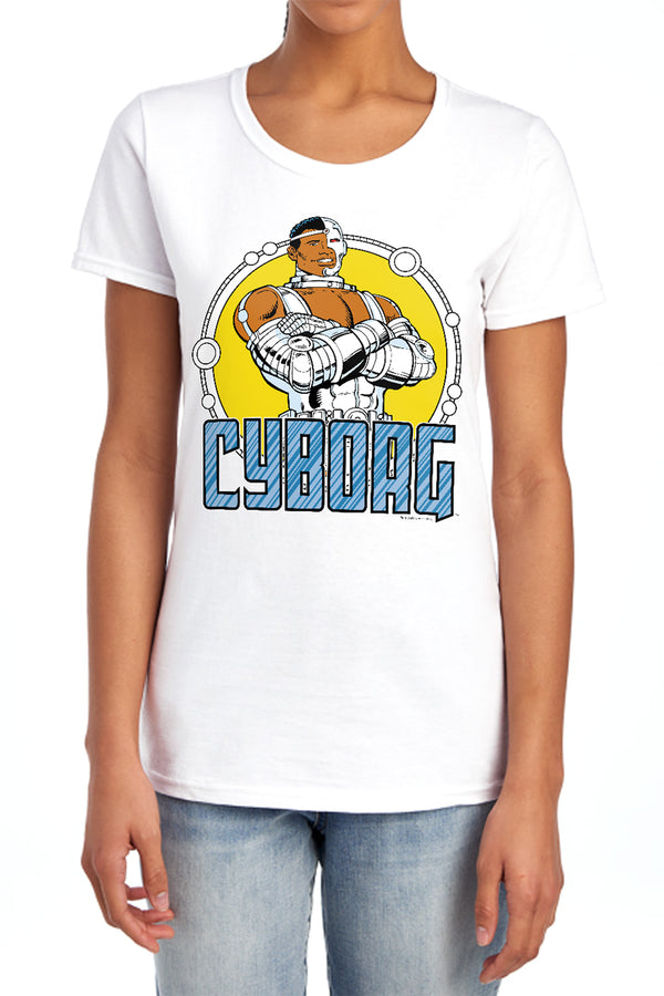 DC - Cyborg Women's Short Sleeve