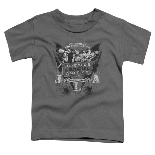 DC - Greatest Heroes Toddler Short Sleeve