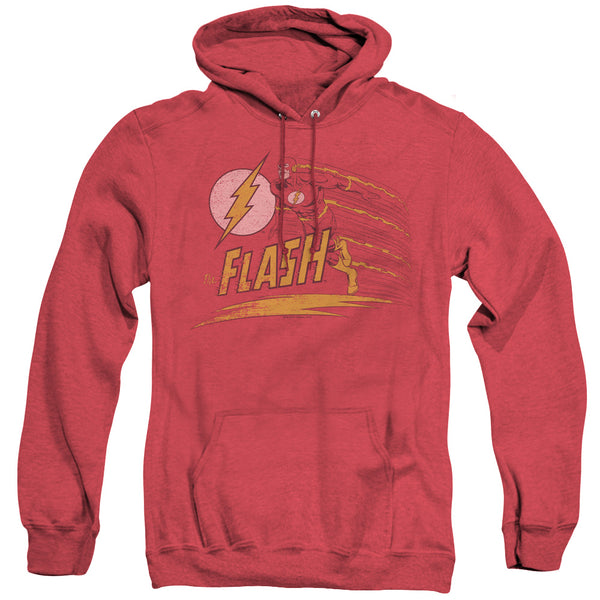 Flash - Like Lightning Adult Heather Hoodie
