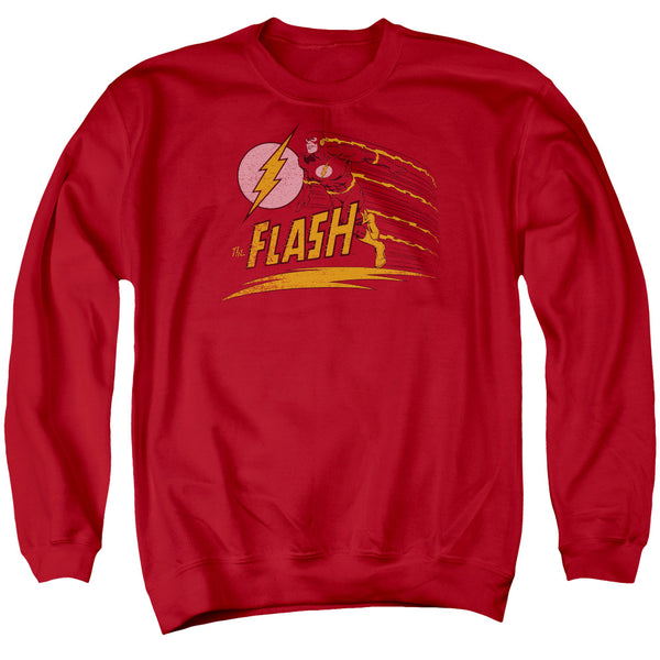 Flash - Like Lightning Adult Crewneck Sweatshirt