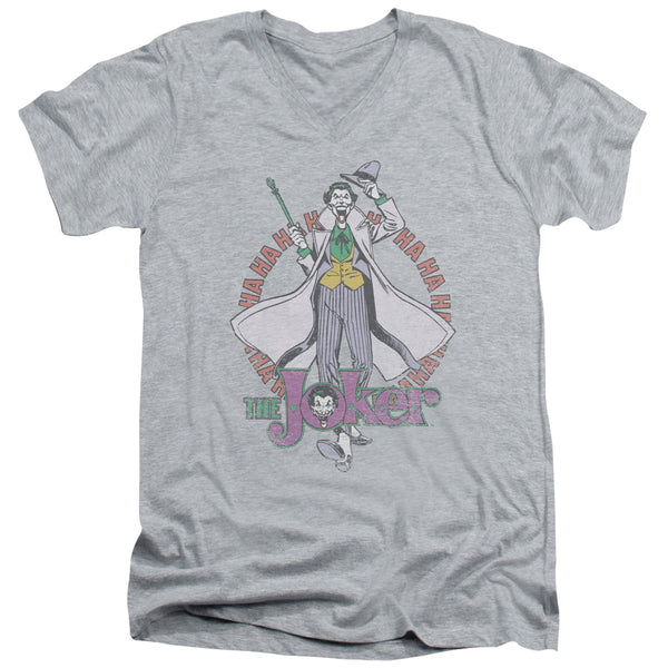 DC - Maniacal Adult Slim Fit V Neck Cotton