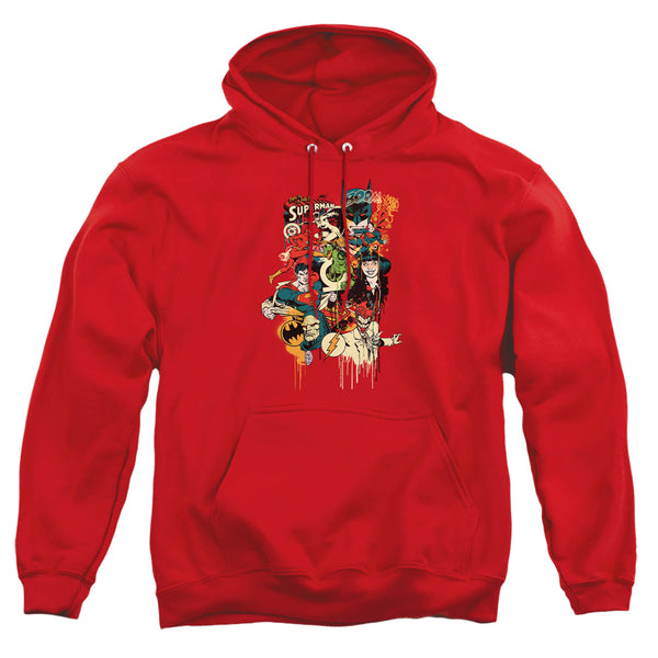 DC - Dripping Characters Adult Pullover Hoodie