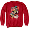 DC - Dripping Characters Adult Crewneck Sweatshirt