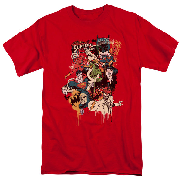 DC - Dripping Characters Adult Regular Fit Short Sleeve