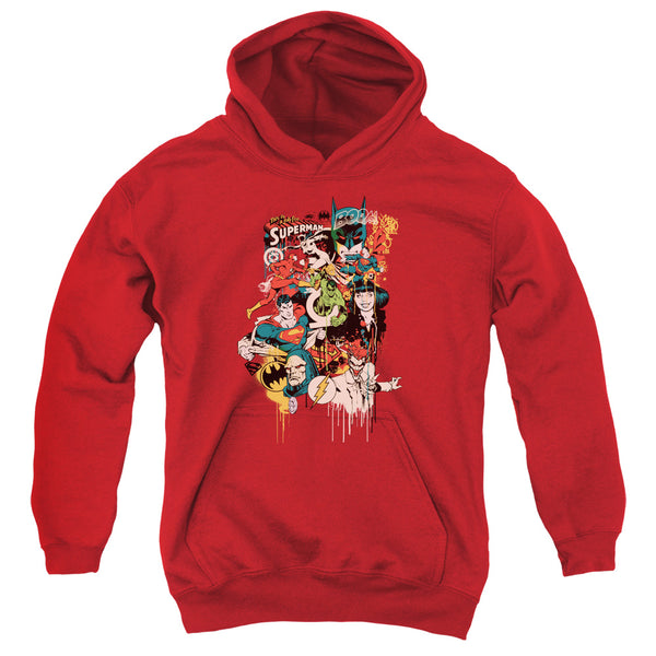 DC - Dripping Characters Youth Hooded Sweatshirt