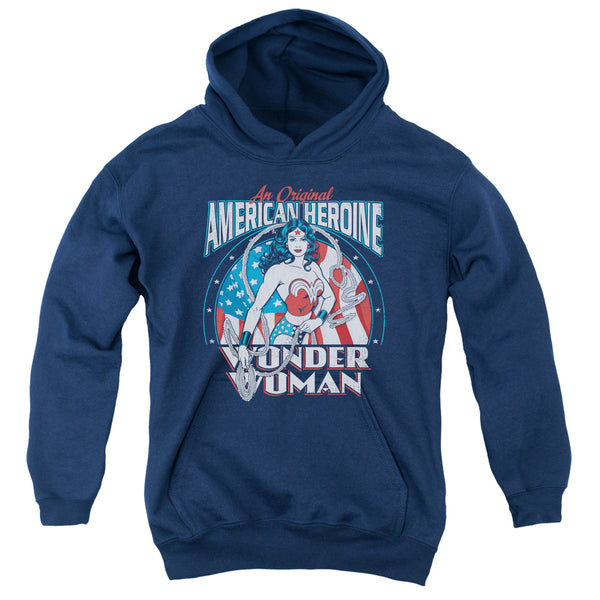 DC - American Heroine Youth Hooded Sweatshirt