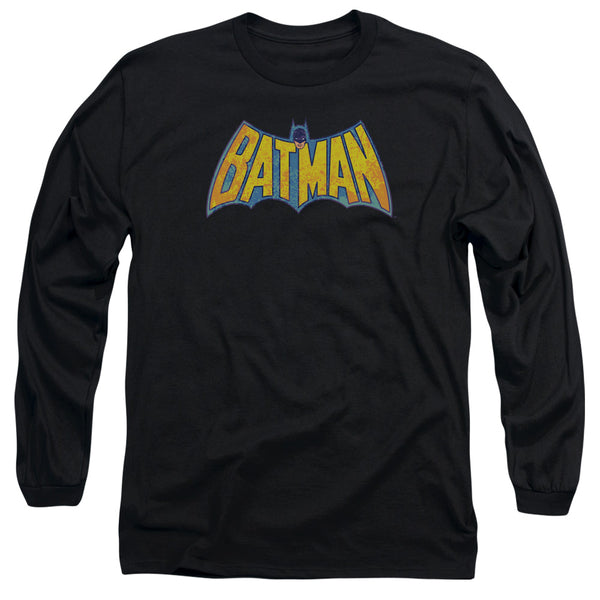 DCO - Batman Neon Distress Logo Adult Long Sleeve