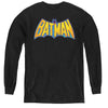 DCO - Batman Neon Distress Logo L - S Youth