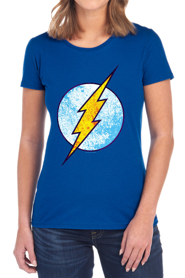 Flash - Flash Neon Distress Logo Women's Short Sleeve