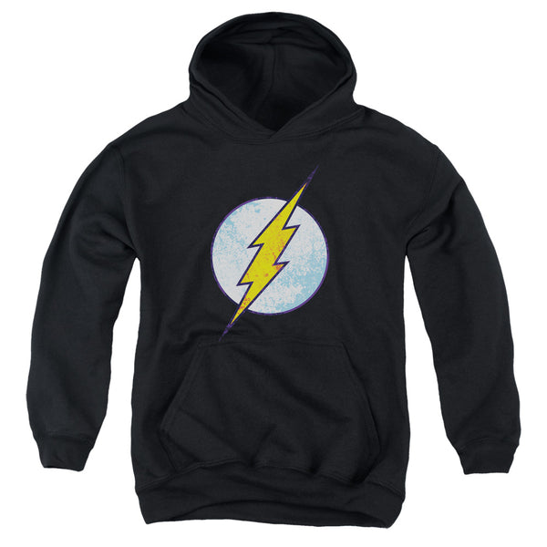 Flash - Flash Neon Distress Logo Youth Hooded Sweatshirt