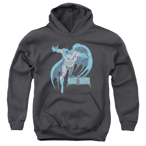 DCO - Desaturated Batman Youth Hooded Sweatshirt