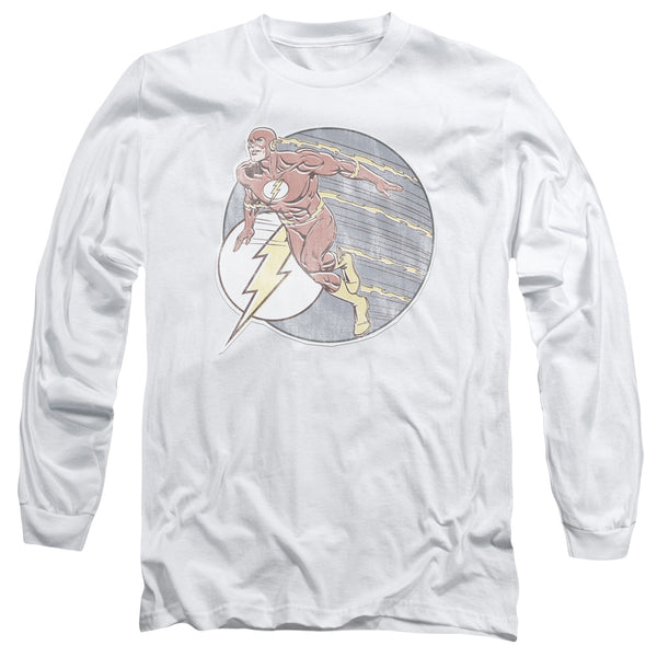 Flash - Retro Flash Iron On Adult Long Sleeve