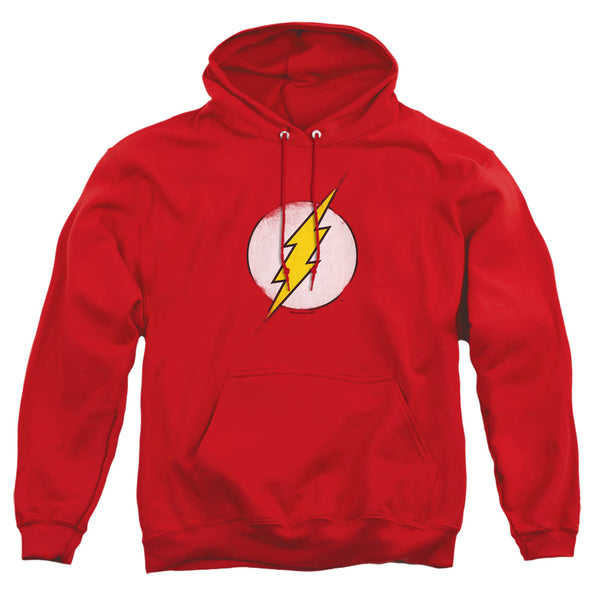 Flash - Rough Flash Logo Adult Pullover Hoodie