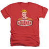 DCO - Aquaman Sign Adult Regular Fit Heather Short Sleeve