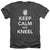 DC - Keep Calm And Kneel Adult Regular Fit Heather Short Sleeve