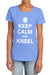 DC - Keep Calm And Kneel Women's Short Sleeve