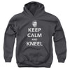 DC - Keep Calm And Kneel Youth Hooded Sweatshirt