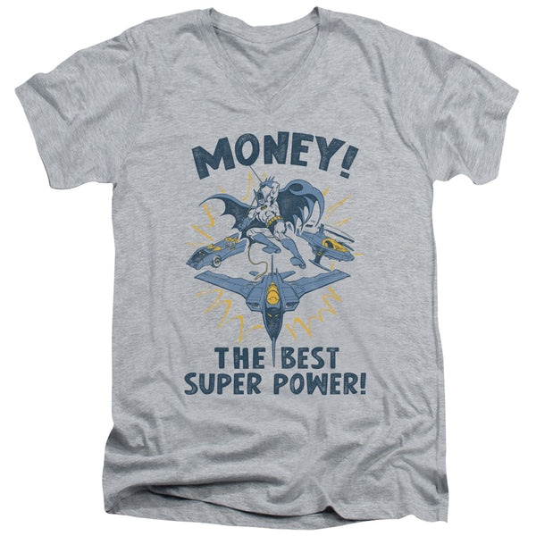 DC - Money Adult Slim Fit V Neck Cotton