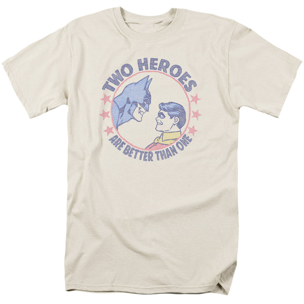 DC - Two Heroes Adult Regular Fit Short Sleeve