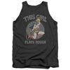 DC - Plays Rough Adult Tank Top