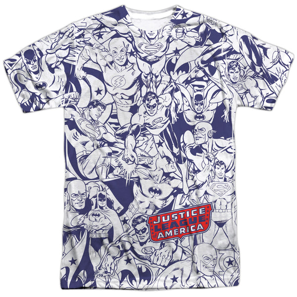 DC - Justice All Around Adult Regular Fit Short Sleeve 100% Poly
