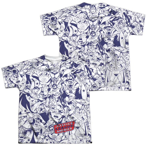 DC - Justice All Around Youth Short Sleeve 100% Poly