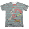 DC - Plastic Stripes Adult Regular Fit Short Sleeve 65 - 35 Poly - Cotton