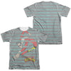 DC - Plastic Stripes Adult Regular Fit Short Sleeve 65 - 35 Poly - Cotton