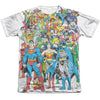 DC - Original Universe Adult Regular Fit Short Sleeve 65 - 35 Poly - Cotton