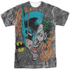DC - Broken Visage Adult Regular Fit Short Sleeve 100% Poly