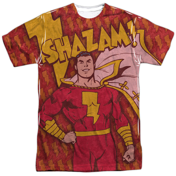 DC - Shazam Bolts Adult Regular Fit Short Sleeve 100% Poly