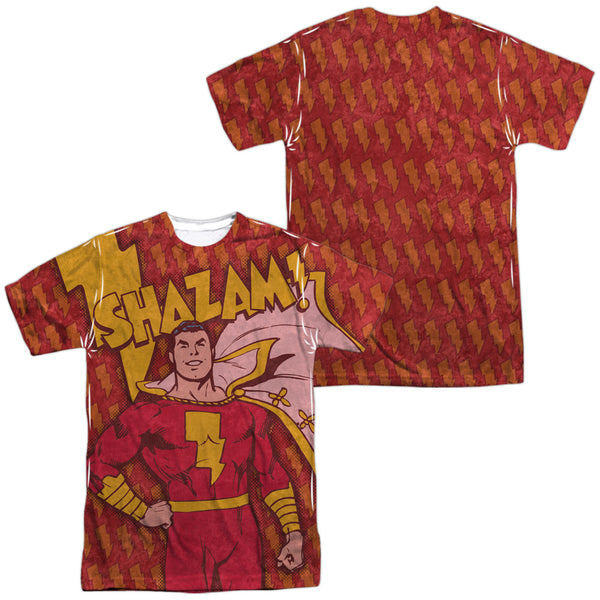 DC - Shazam Bolts Adult Regular Fit Short Sleeve 100% Poly